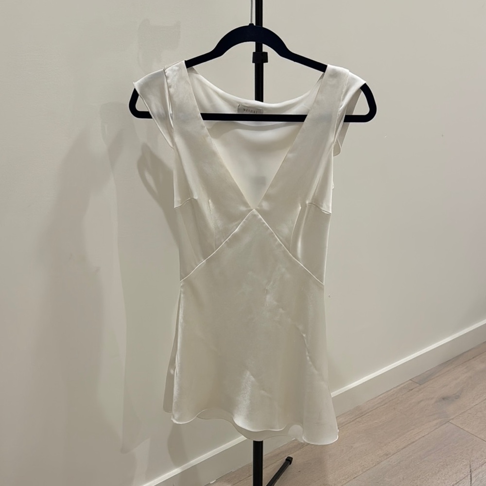 Meshki White Mini Dress